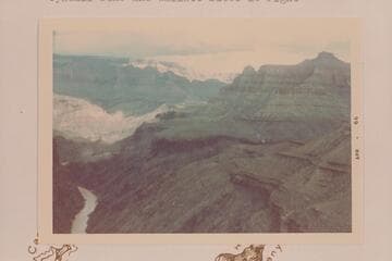 Sloping pre-Cambrian west of Copper Canyon- up river