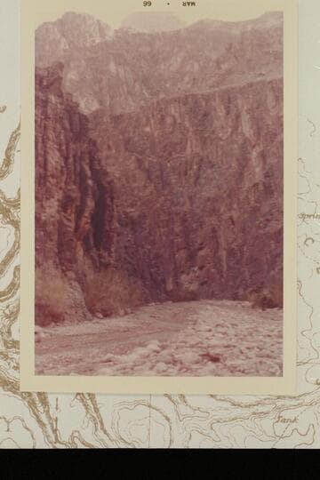 Up toward Black Aisle; Diamond Creek