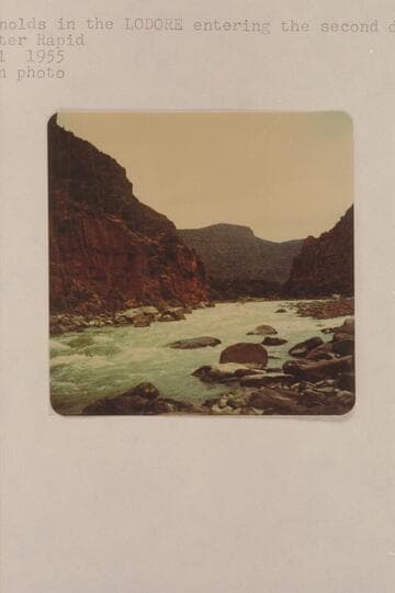 A. K. Reynolds in the "LADORE" entering the second drop of Disaster Rapid