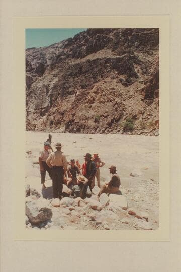 Powell crew and staff before pictures at Mile 205 Rapid