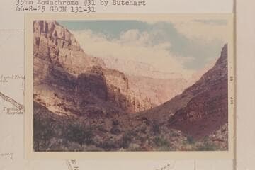 Twin towers in Stone Creek Canyon
