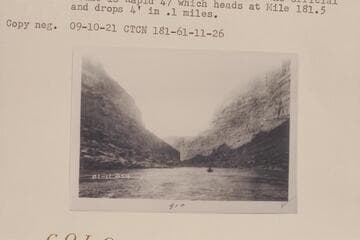 Down Cataract Canyon from Mile 181.4