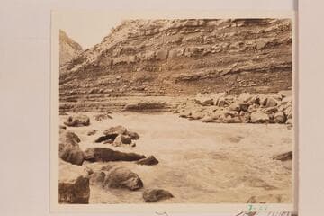Head of Soap Creek Rapid at stage of 1,530 cfs