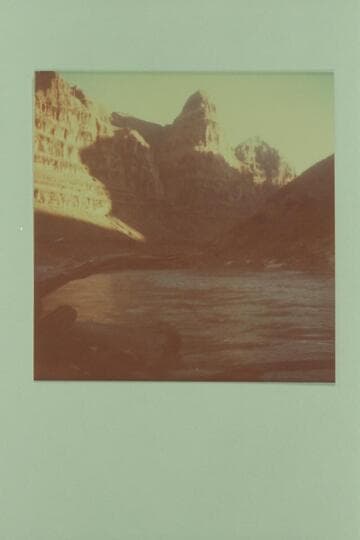 Downriver from Mile 210 1/2 [on photo reverse:  Below Lava Falls]