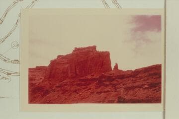 Saddle of The Bowknot from Mile 68 1/2