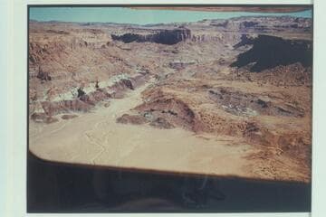 Up into side canyon on the left side of Glen Canyon at mile 147