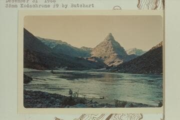 Sunrise on Diamond Peak from Mile 222-223