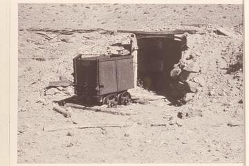 Ore car on Olympia Bar, mile 135, left bank