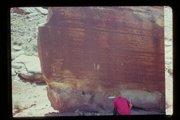 Jody at inscription, Mile 22.75 S[tillwateR C[anyo]N