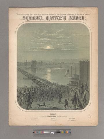 Squirrell [sic]  hunters march / Jessie Brinley