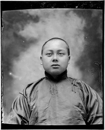 Head-shot portrait of a Chinese man