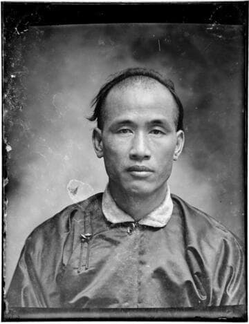 Head-shot portrait of a Chinese man