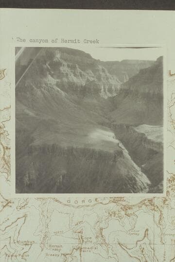 The canyon of Hermit Creek