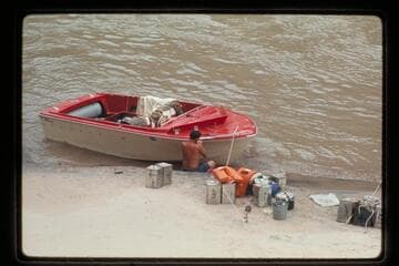 Repairs to "Wee Red"; Vulcan Rapids