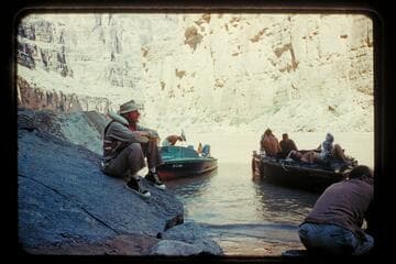Jim Algar showing patience; National Canyon