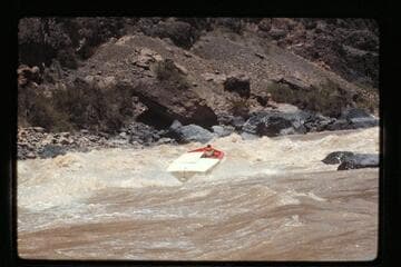 "Wee Red" heads into Vulcan Rapids