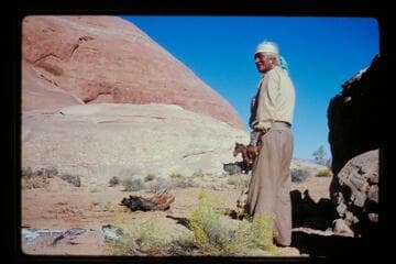 Sid Whiskers camp in Sid Whiskers Basin