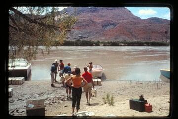 Loading gas; Lees Ferry