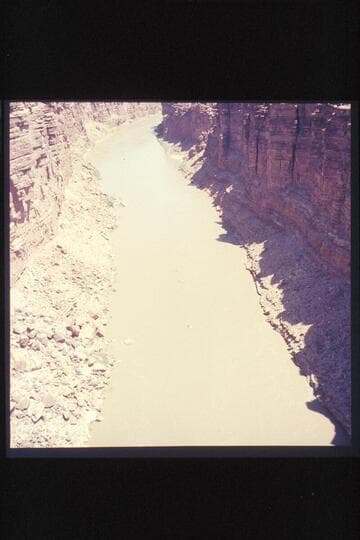 MHE sadirons below Marble Canyon Bridge