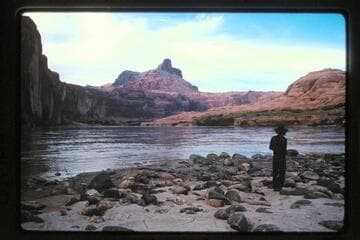 Up river from mouth of Black Water Creek