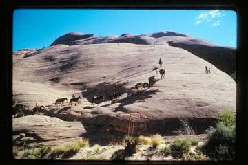 Slick rock out of Mile 71.5
