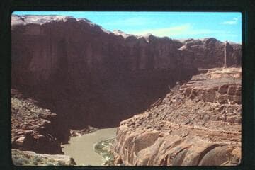 San Juan gorge at mouth of Nasja Creek
