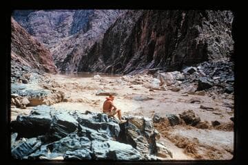 Buzz Belknap looks at Horn Creek Rapids