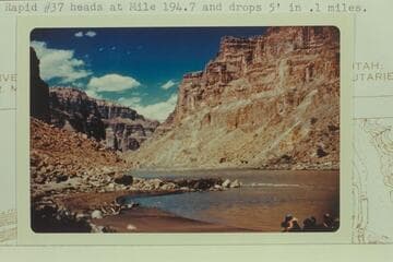 Up river from Mile 198.5