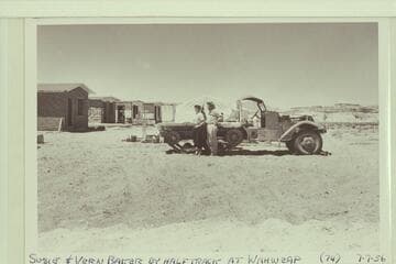 Susie Reilly and Vern Baker at Wahweap Camp