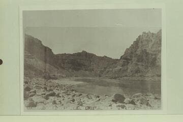 Railway Survey, Colorado River, 1889.  Camp 19
