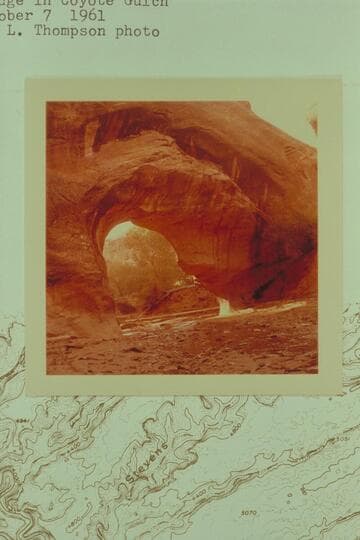 Bridge in Coyote Gulch