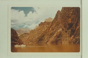 Downriver from approximately Mile 130