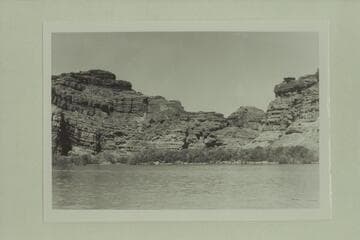 Mouth of Indian Creek?  Mile 16.8, left bank