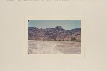 Upstream to mouth of canyon at Mile 206.85 left bank