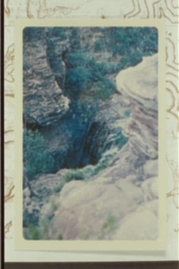 Barrier fall in Tapeats in Crystal Creek above the mouth of Dragon Creek