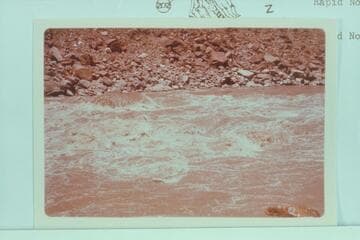 Near head of Rapid 22 at Mile 202.40