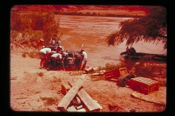 launching; Lees Ferry