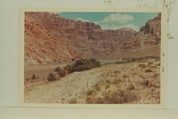 Up from the foot of Gypsum Rapid, Mile 196.5