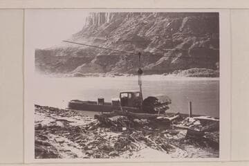 Arth Chaffin's ferry at Hite