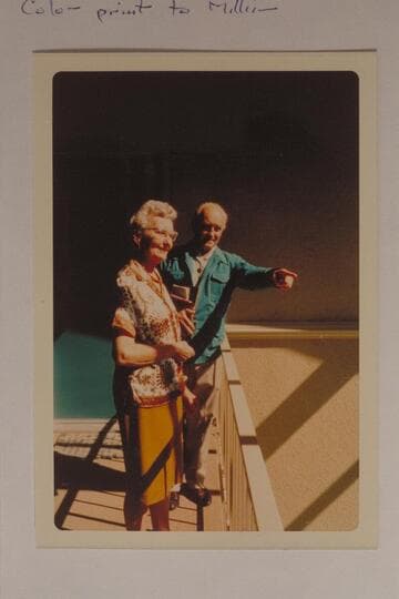 Millie Baker McVey and Harry Aleson