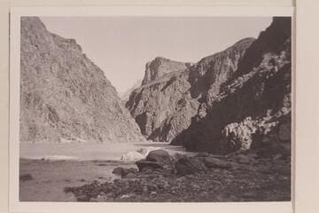 Up the Colorado River from mouth of Hance Creek