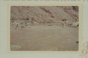 Upstream at Mile 209.7 in Cataract Canyon