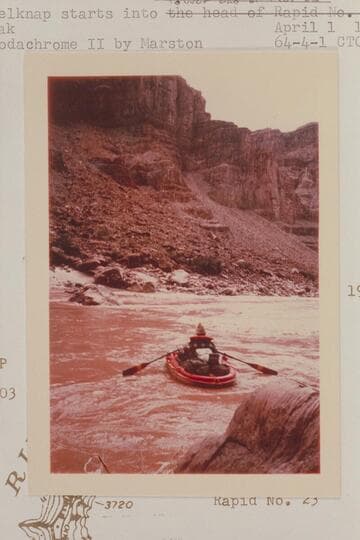 Bill Belknap starts into 24? in his Sportyak