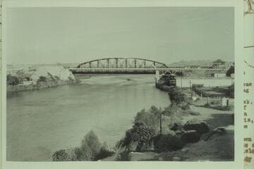 The Colorado River near Yuma; upstream from West Yuma Hills