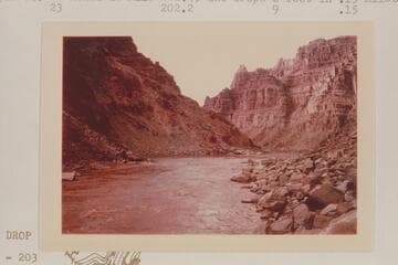 Down at Rapid No. 22 to the lower drop.  Rapid No. 23 in distance