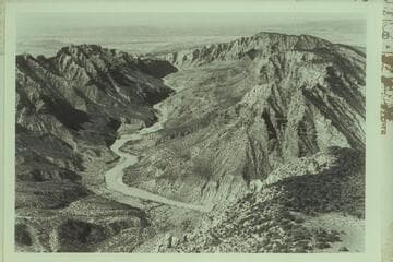 Down Split Mountain from Ruple Point