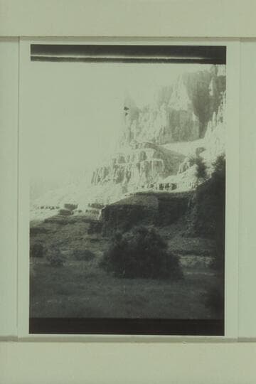 Camp area in the lower Grand Canyon on Lake Mead.  Probably Tincanabits Canyon