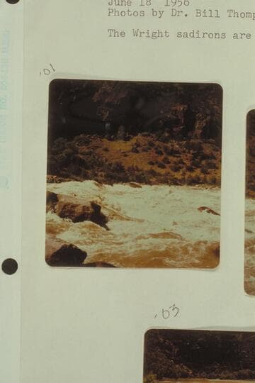 Hells Half Mile.  The Wright sadirons are portaged