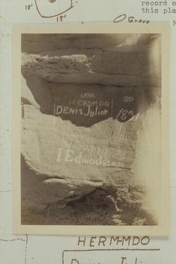 Denis Julien inscription near Whiterocks
