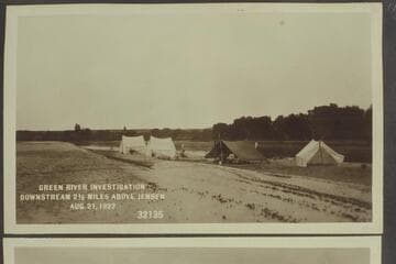 Green River Investigation; downstream 2 1/2 miles above Jensen